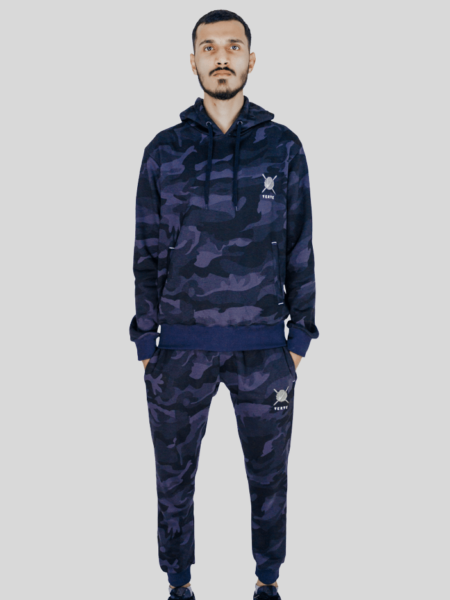 Camouflage Black Track Suit