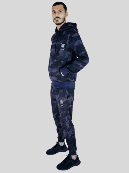 Camouflage Black Track Suit