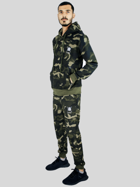 Camouflage Green Track Suit